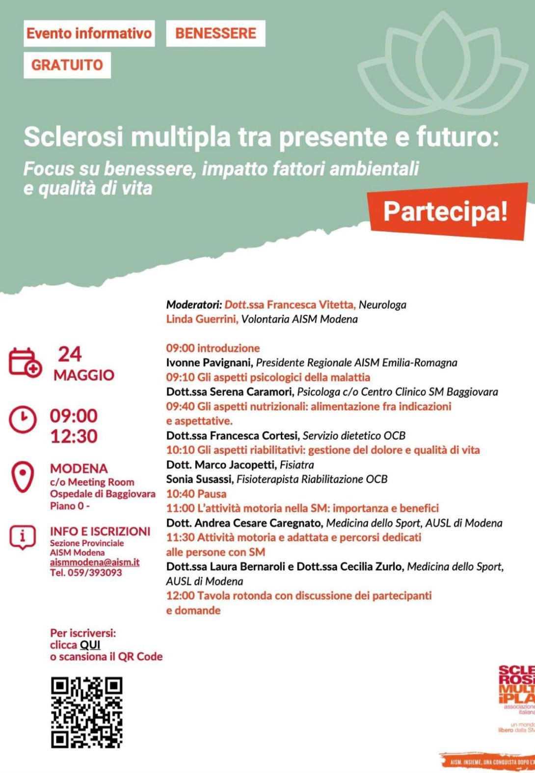 24 maggio sclerosi multipla